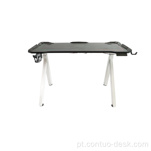 Mesa de computador de gamer contuo mesa barata altura ajustável mesa de jogo de computador carbono tabela de jogos